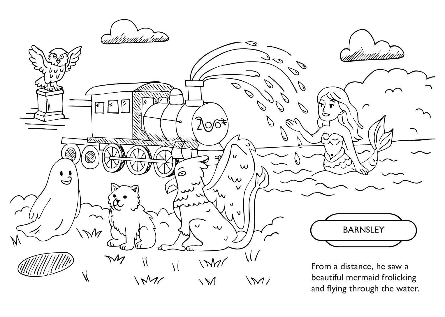Barnsley - Jonah's Journey Colouring Book