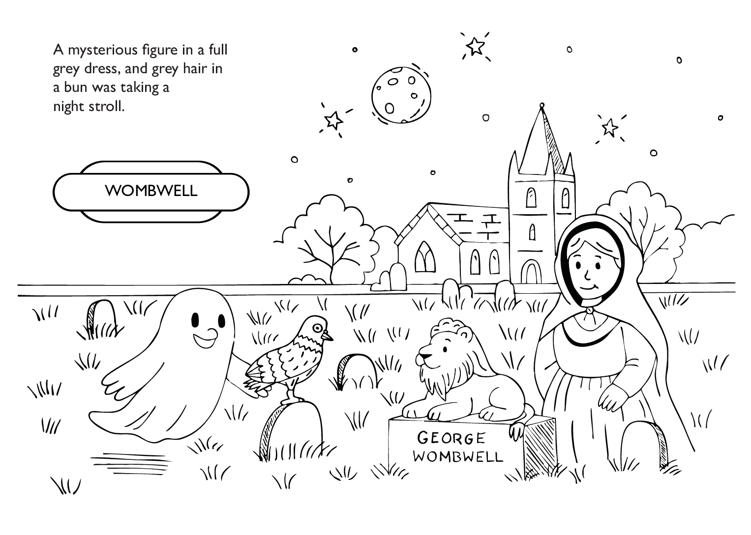 Wombwell - Jonah's Journey Colouring Book