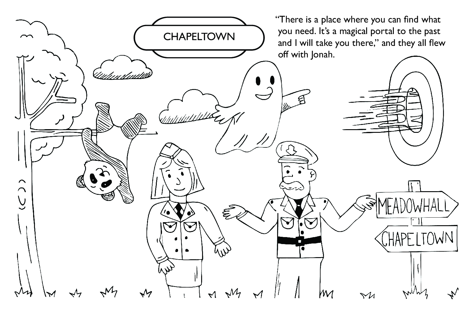 Chapeltown - Jonah's Journey Colouring Book