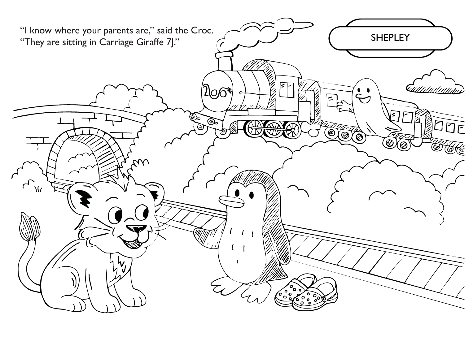 Shepley - Jonah's Journey Colouring Book