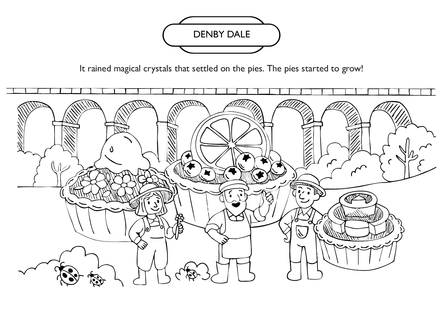 Denby Dale - Jonah's Journey Colouring Book