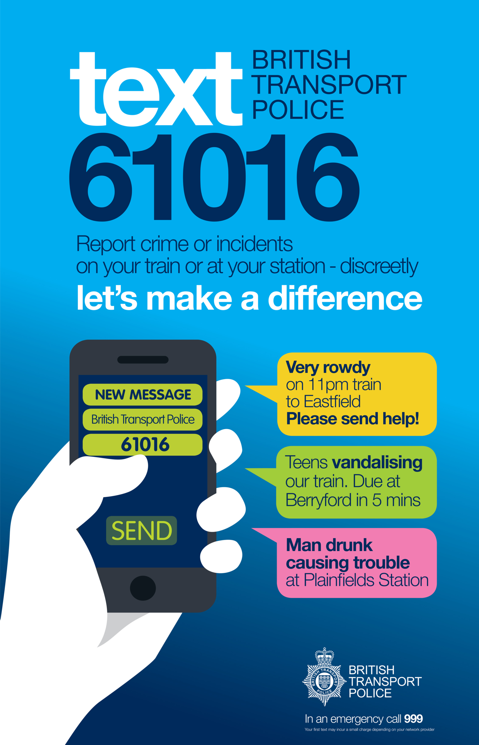 Text British Transport Police