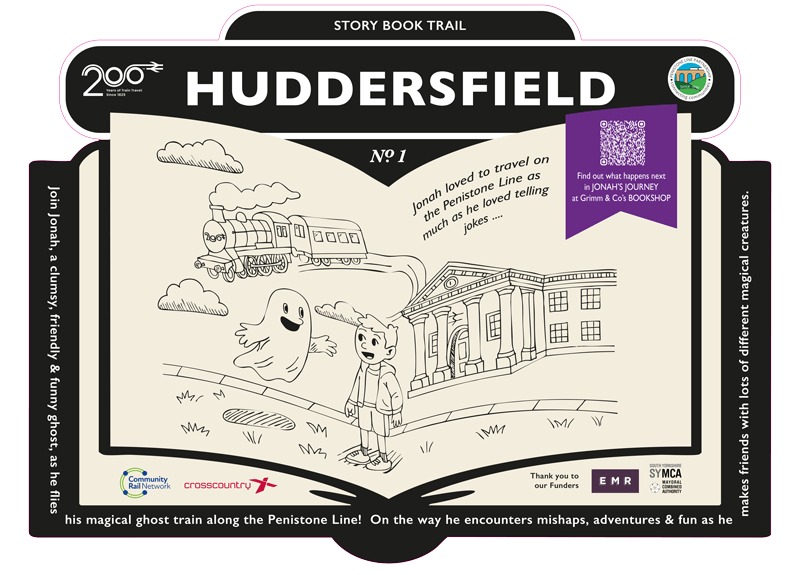 Jonah's Journey - Story Book Trail - Huddersfield